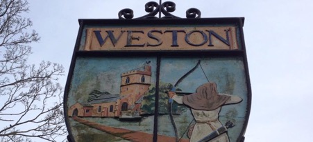 Weston sign