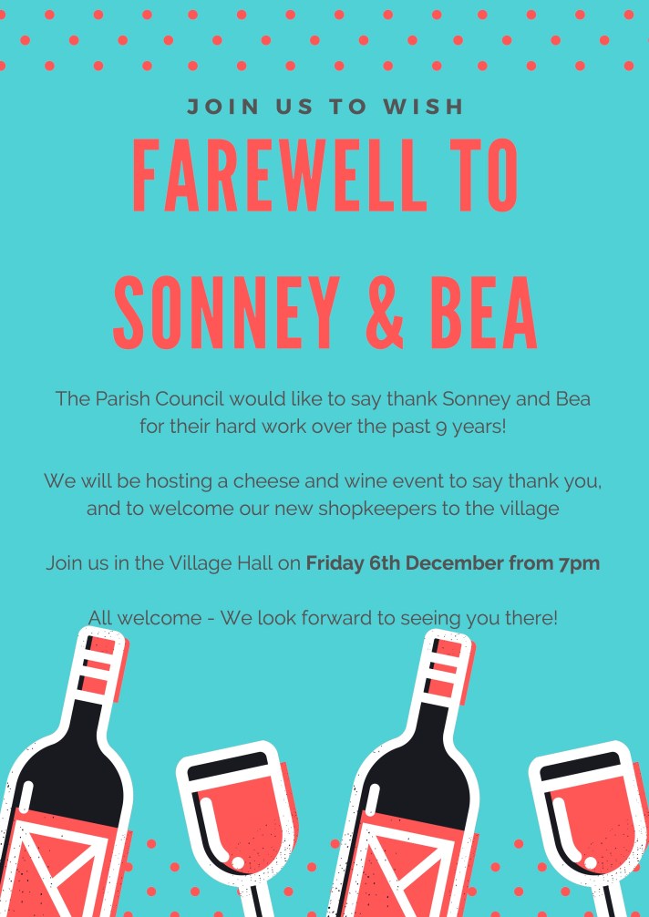 Farewell to Sonney &amp; Bea