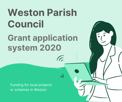 Weston Parish Council grant application system